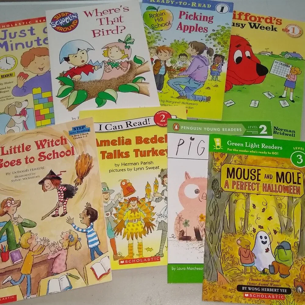 Beginner Reader level 1 & 2 set of x 8 Paperbacks New